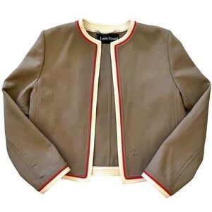 Louis Feraud Vintage Wool Knit Evening Jacket FLAW